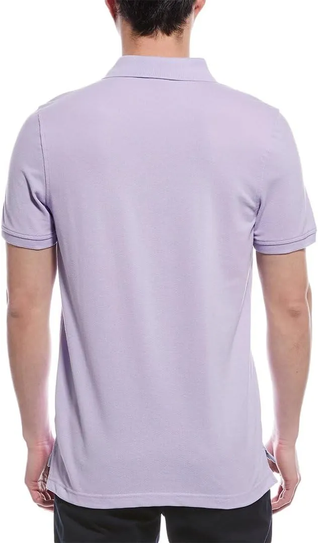 Brooks Brothers Mens Slim Fit Mesh Pique Cotton Short Sleeve Polo Shirt,