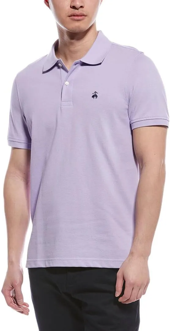 Brooks Brothers Mens Slim Fit Mesh Pique Cotton Short Sleeve Polo Shirt,