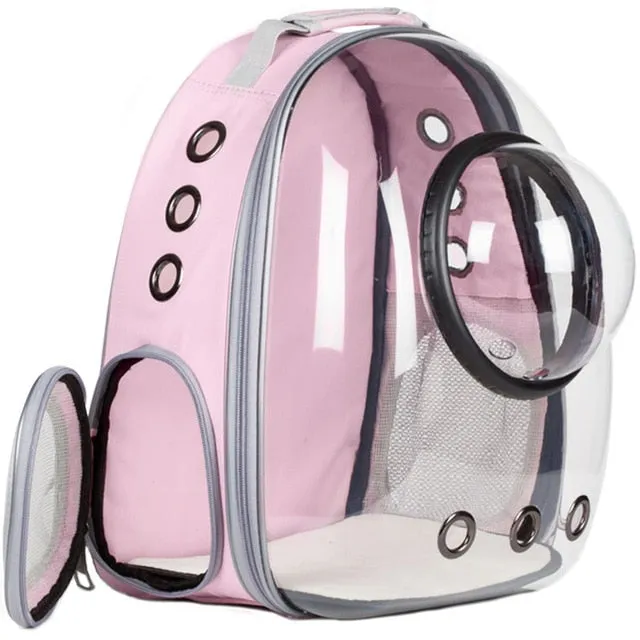 Bubble Capsule Convenient Carry Bike Car Quality Breathable Carrier Window Transparent Space Cat Bag *00% satisfaction guarantee Dog Top Travel Pet Astronaut Backpack