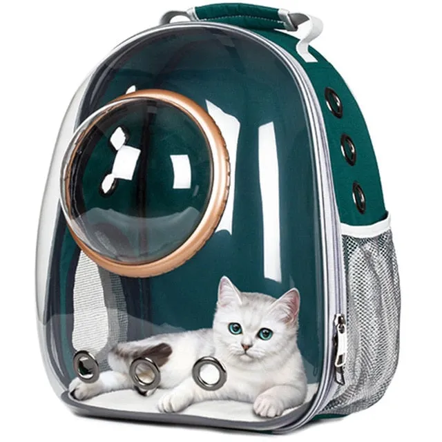 Bubble Capsule Convenient Carry Bike Car Quality Breathable Carrier Window Transparent Space Cat Bag *00% satisfaction guarantee Dog Top Travel Pet Astronaut Backpack