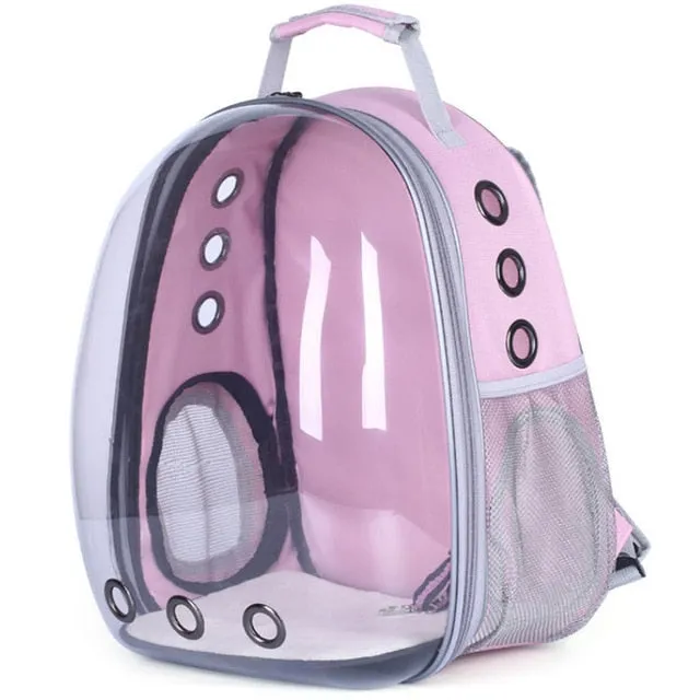 Bubble Capsule Convenient Carry Bike Car Quality Breathable Carrier Window Transparent Space Cat Bag *00% satisfaction guarantee Dog Top Travel Pet Astronaut Backpack