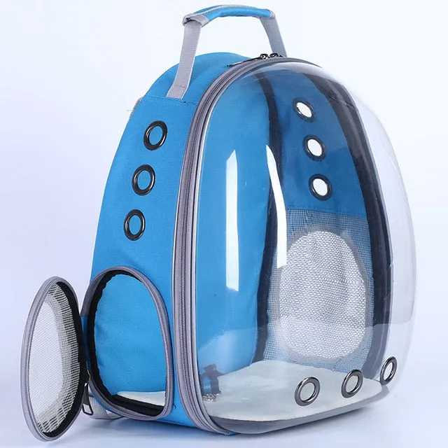 Bubble Capsule Convenient Carry Bike Car Quality Breathable Carrier Window Transparent Space Cat Bag *00% satisfaction guarantee Dog Top Travel Pet Astronaut Backpack