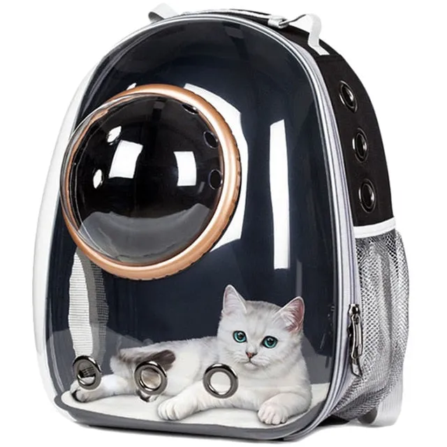 Bubble Capsule Convenient Carry Bike Car Quality Breathable Carrier Window Transparent Space Cat Bag *00% satisfaction guarantee Dog Top Travel Pet Astronaut Backpack