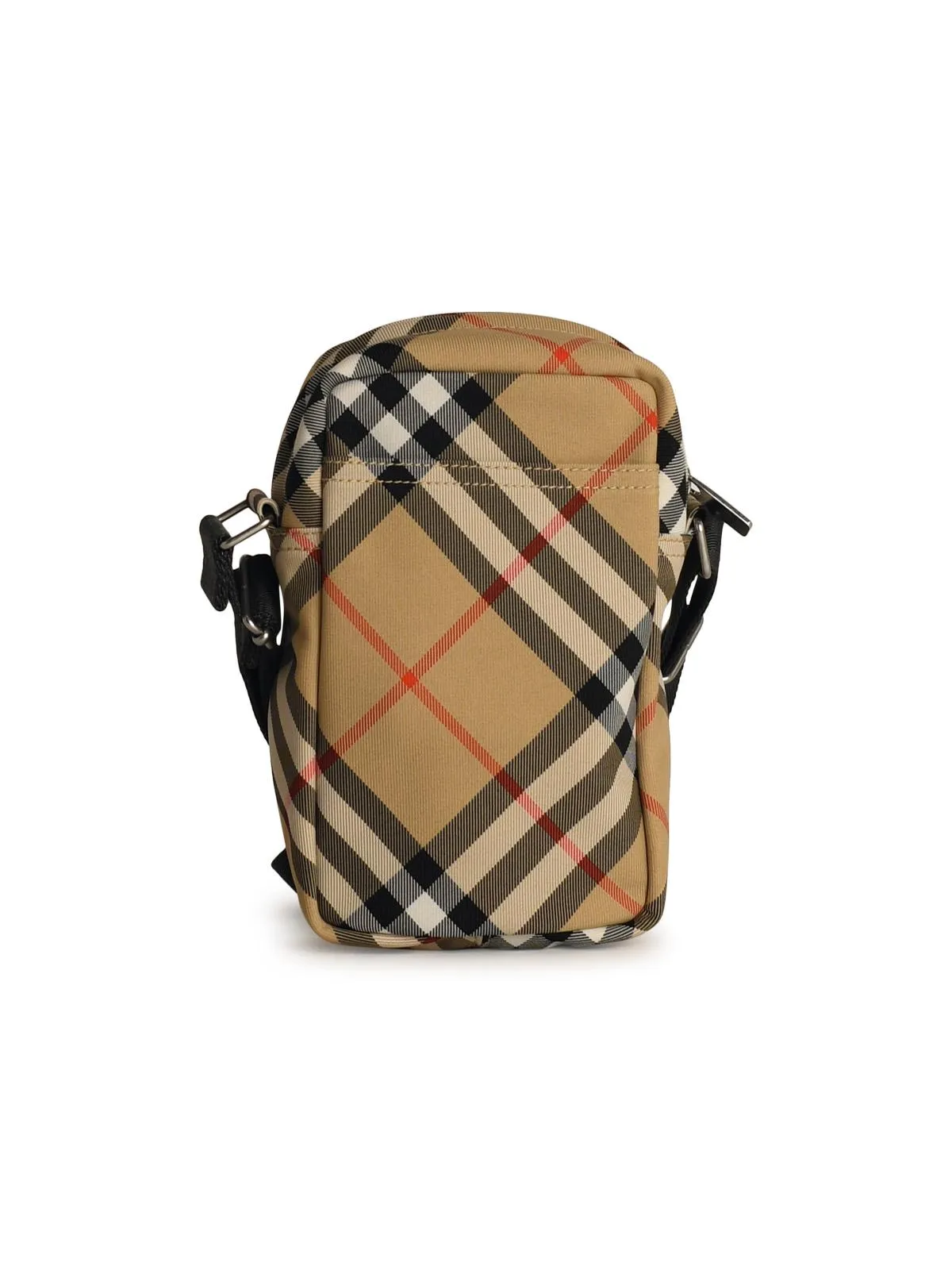 Burberry 'Check' Beige Polyester Crossbody Bag