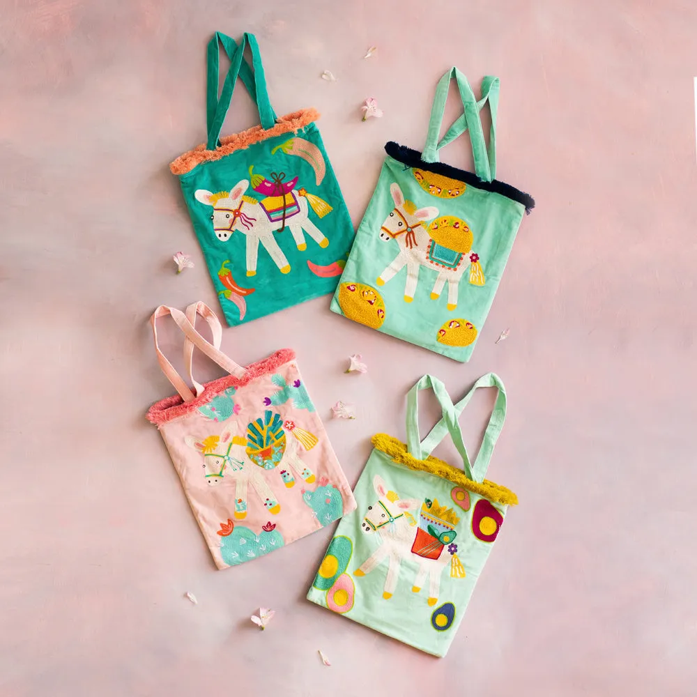 Burro Tote Bags