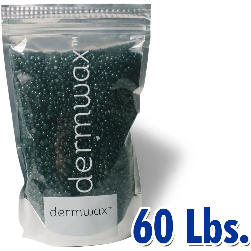 California Ocean Blue - Stripless Hard Wax Beads / 60 Lbs. by Dermwax