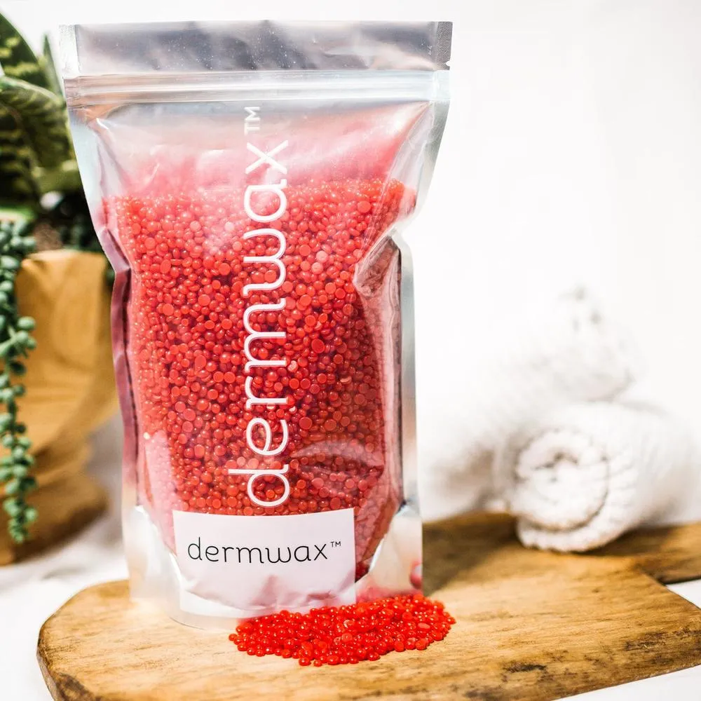 California Red Wax / Hard Wax Beads / 10 Lb. Bag by Dermwax