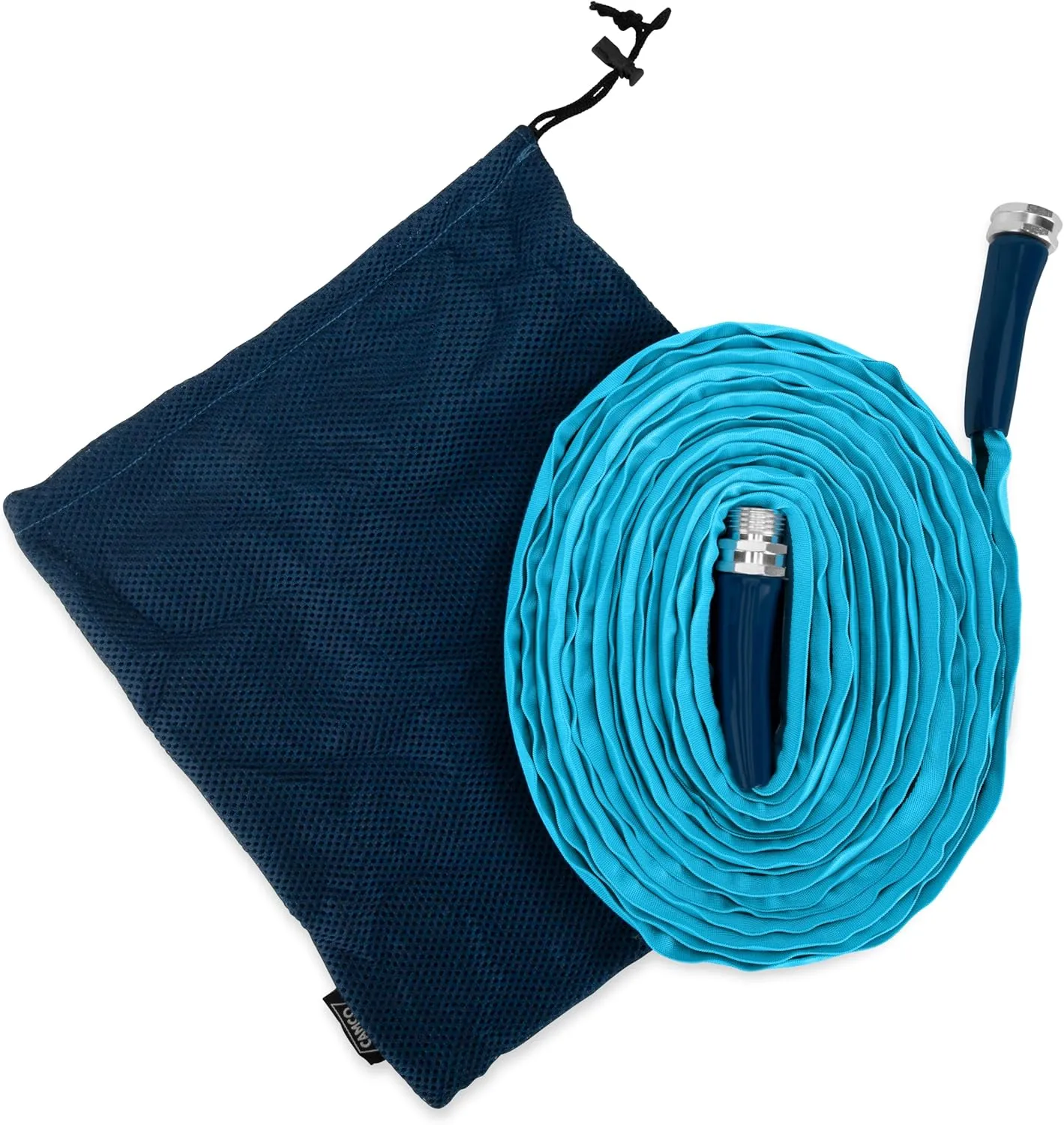 Camco EvoFlex2 25-ft Drinking Water Hose - RV Drinking Water Hose Reinforced with Fabric & Ultra Lightweight - Contains No Lead, No BPA & No Phthalate - Abrasion Resistant (22577)