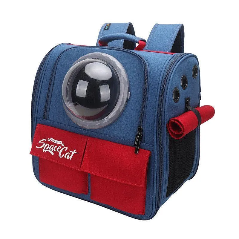 Canvas Cat Carrier Bag Expandable 9 Color Backpack