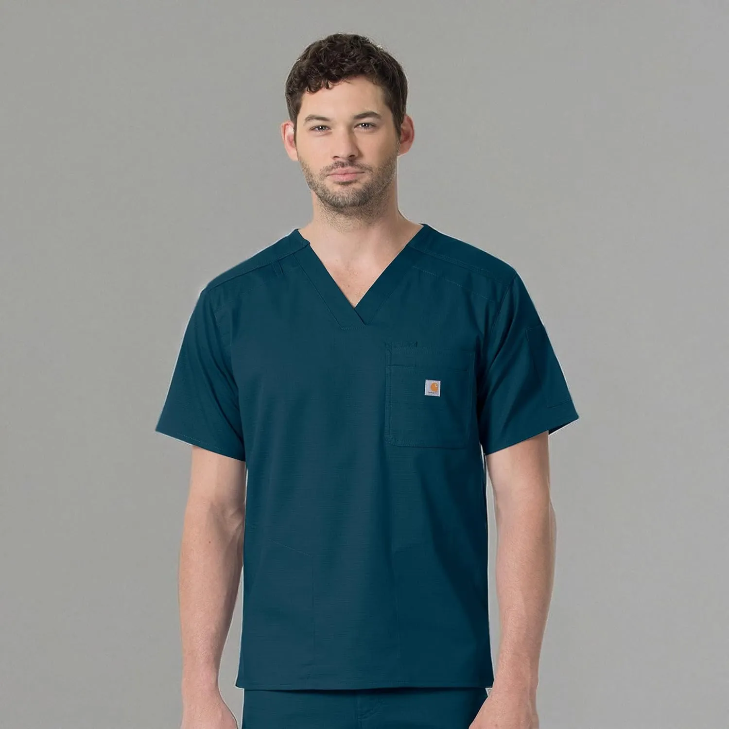 Carhartt Men's Men's Slim Fit 6 Pkt Scrub Top