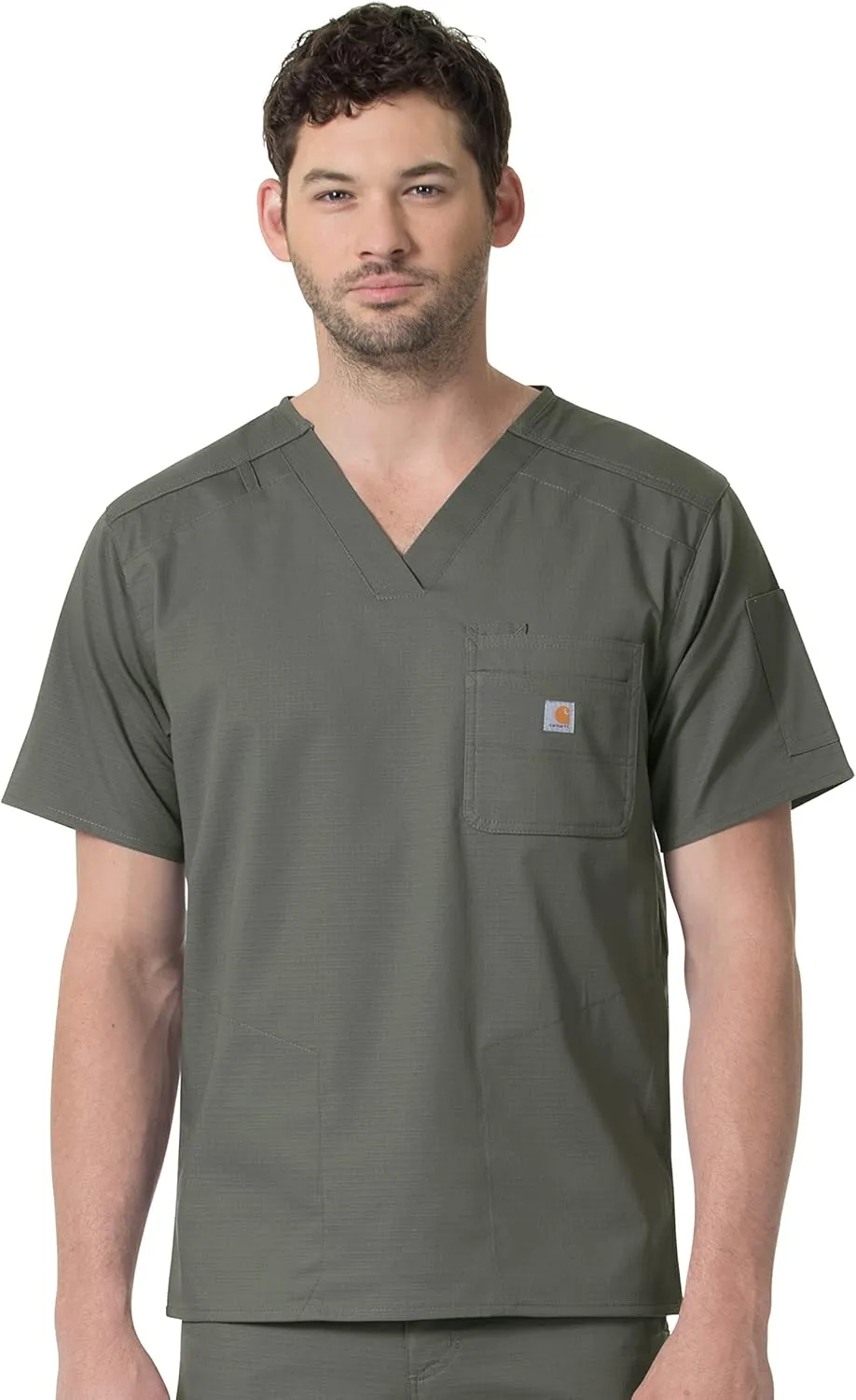 Carhartt Men's Men's Slim Fit 6 Pkt Scrub Top