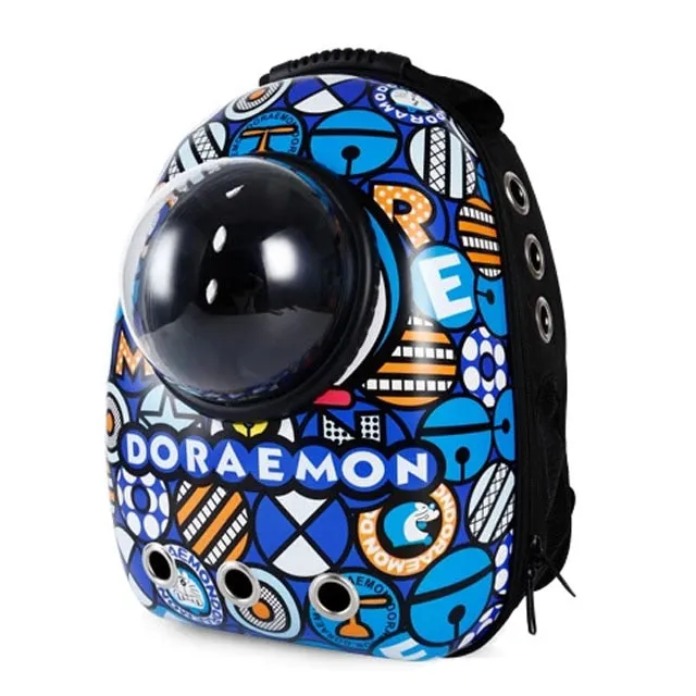 Carrying Carrier Astronaut Cat Specialized items Quality Dog Space Capsule Chic Small Bag Travel Bubble Breathable Transport High Cute Backpack Pet