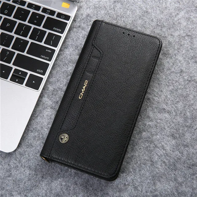 Case For Samsung Galaxy S21 Ultra Magnetic Bags Cover