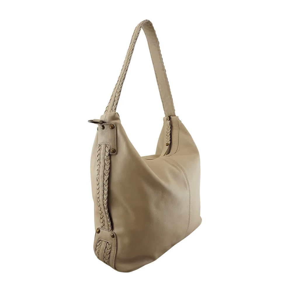 Cassie Shopper | Taupe