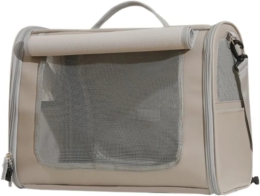 cat Bags Summer Cat Bag, Portable Out-Going Cat Backpack, Pet Dog Bag, Cross-Body Carrying Bag, Out-Going Backpack Soft Side Travel Cat Bag(G)