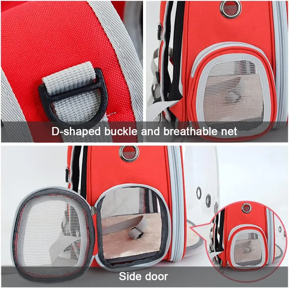 Cat Carrier Bags Breathable Outdoor Pet Carriers Small Dog Cat Backpack Travel Space Capsule Cage Pet Transport Bag for Cat