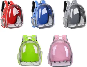 Cat Carrier Bags Breathable Outdoor Pet Carriers Small Dog Cat Backpack Travel Space Capsule Cage Pet Transport Bag for Cat