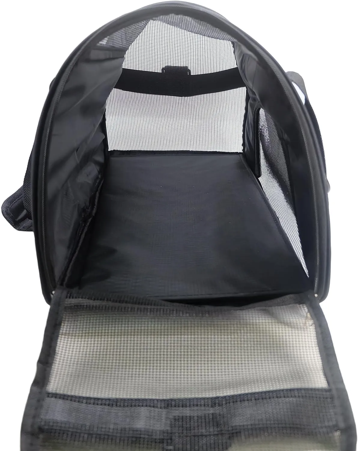 Cat Carrier,Soft-Sided Pet Travel Carrier for Cats,Dogs Puppy Comfort Portable Foldable Pet Bag Airline Approved (Medium-Black)