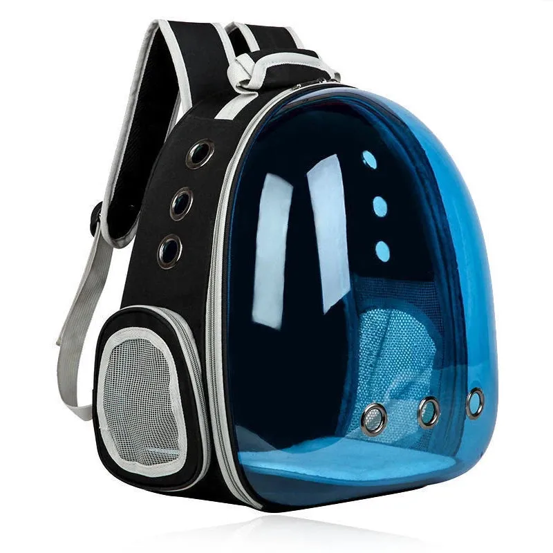 Cat Pet Carriers Dog pet backpacks portable transparent space capsules Soft Side Backpack  Travel Bags Outgoing cat supplies