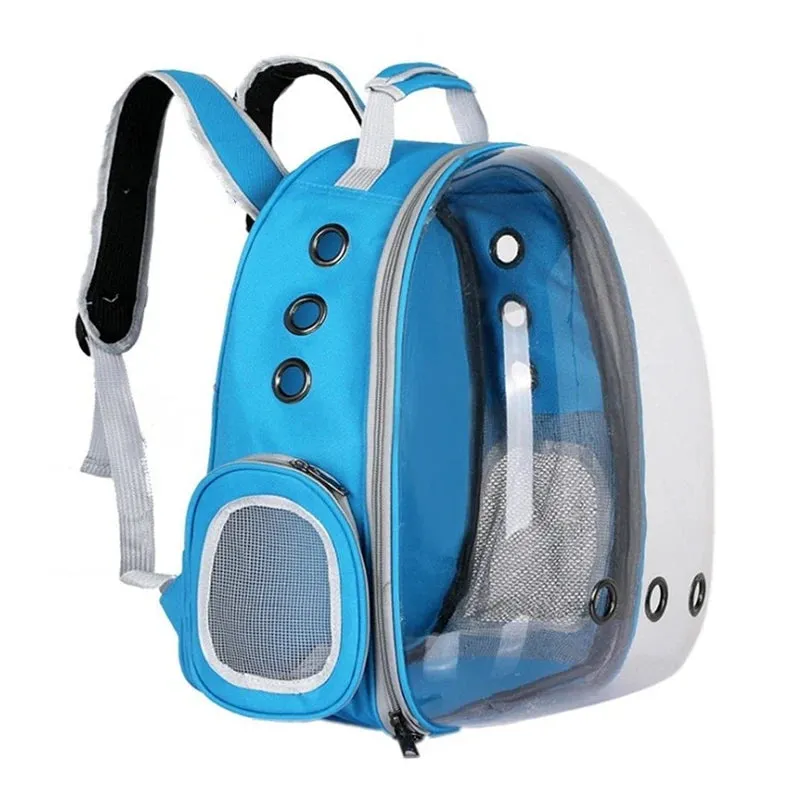 Cat Pet Carriers Dog pet backpacks portable transparent space capsules Soft Side Backpack  Travel Bags Outgoing cat supplies