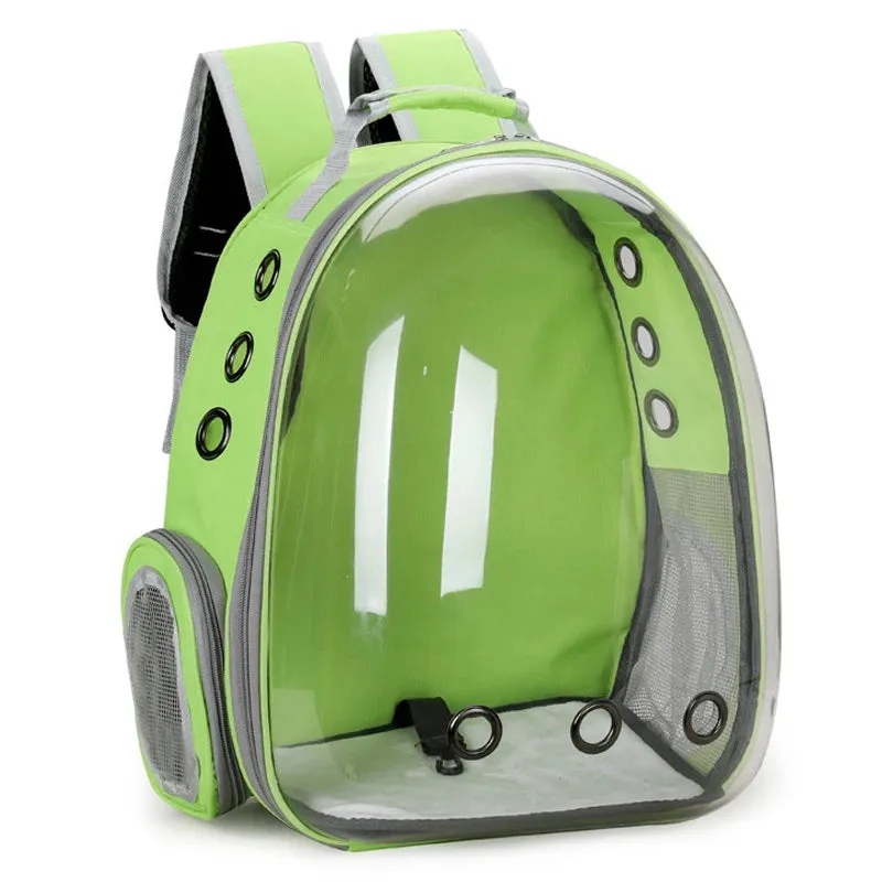 Cat Pet Carriers Dog pet backpacks portable transparent space capsules Soft Side Backpack  Travel Bags Outgoing cat supplies
