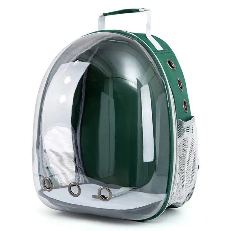 Cat Pet Carriers Dog pet backpacks portable transparent space capsules Soft Side Backpack  Travel Bags Outgoing cat supplies