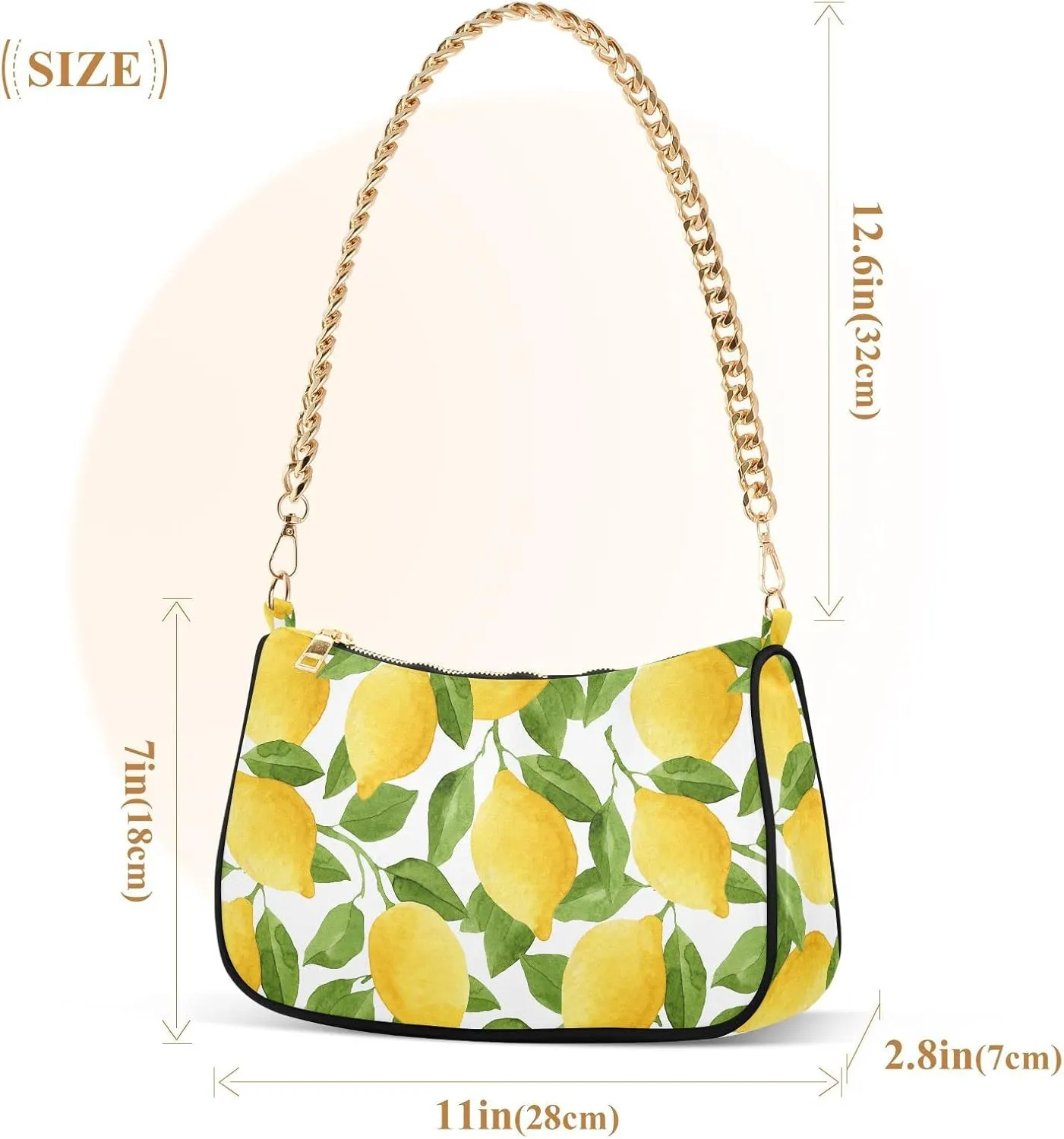 Chain Shoulder Bag Tote Handbag Purse for Women