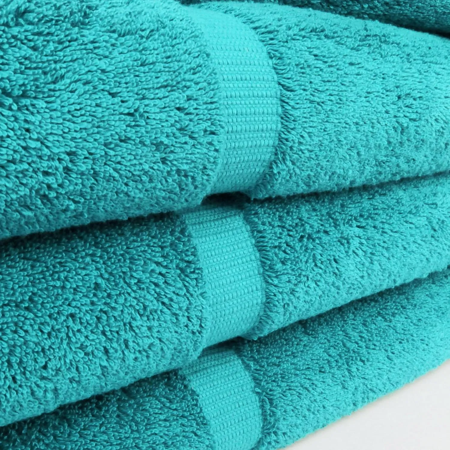 Chakir Turkish Linens | Hotel & Spa Quality 100% Cotton Premium Turkish Towels | Soft & Absorbent (30x60 Inches Extra Large Bath Towels, Set of 4 - Aqua)