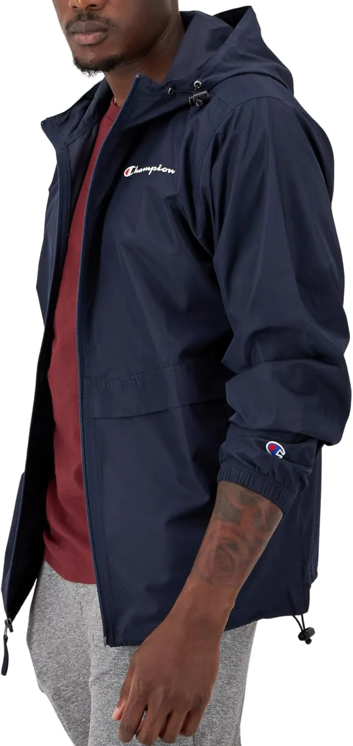 Champion Men's Jacket, Stadium Full-Zip Jacket, Wind Resistant, Water Resistant Jacket For Men