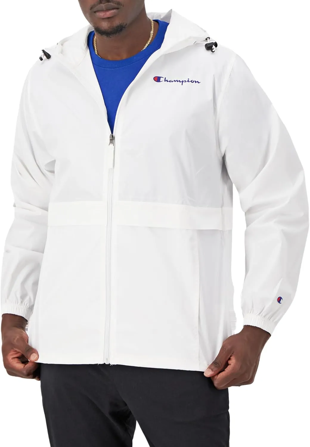 Champion Men's Jacket, Stadium Full-Zip Jacket, Wind Resistant, Water Resistant Jacket For Men