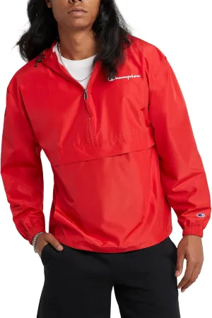 Champion Men's Jacket, Stadium Packable Wind and Water Resistant Jacket (Reg. Or Big & Tall)