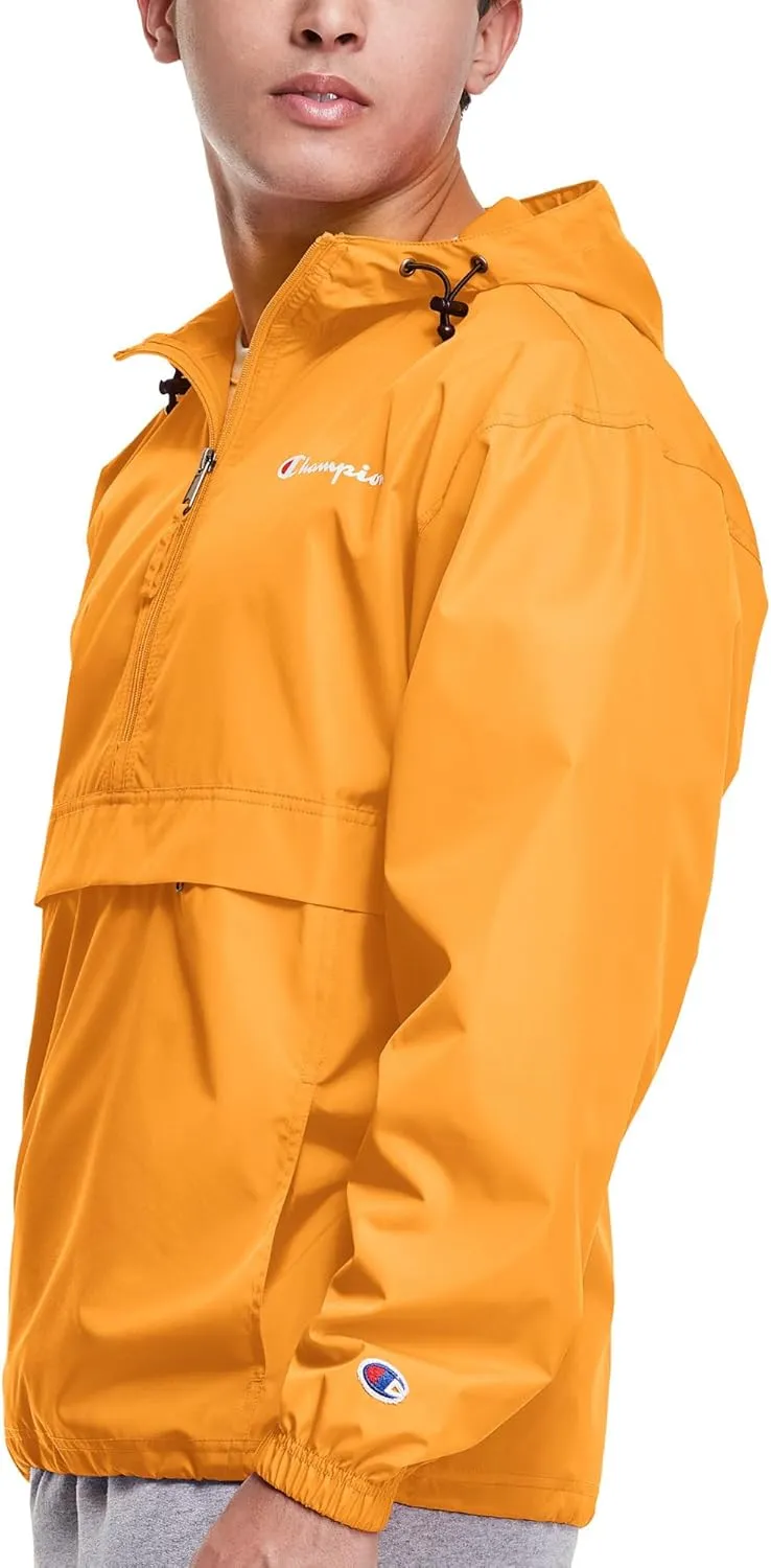 Champion Men's Jacket, Stadium Packable Wind and Water Resistant Jacket (Reg. Or Big & Tall)