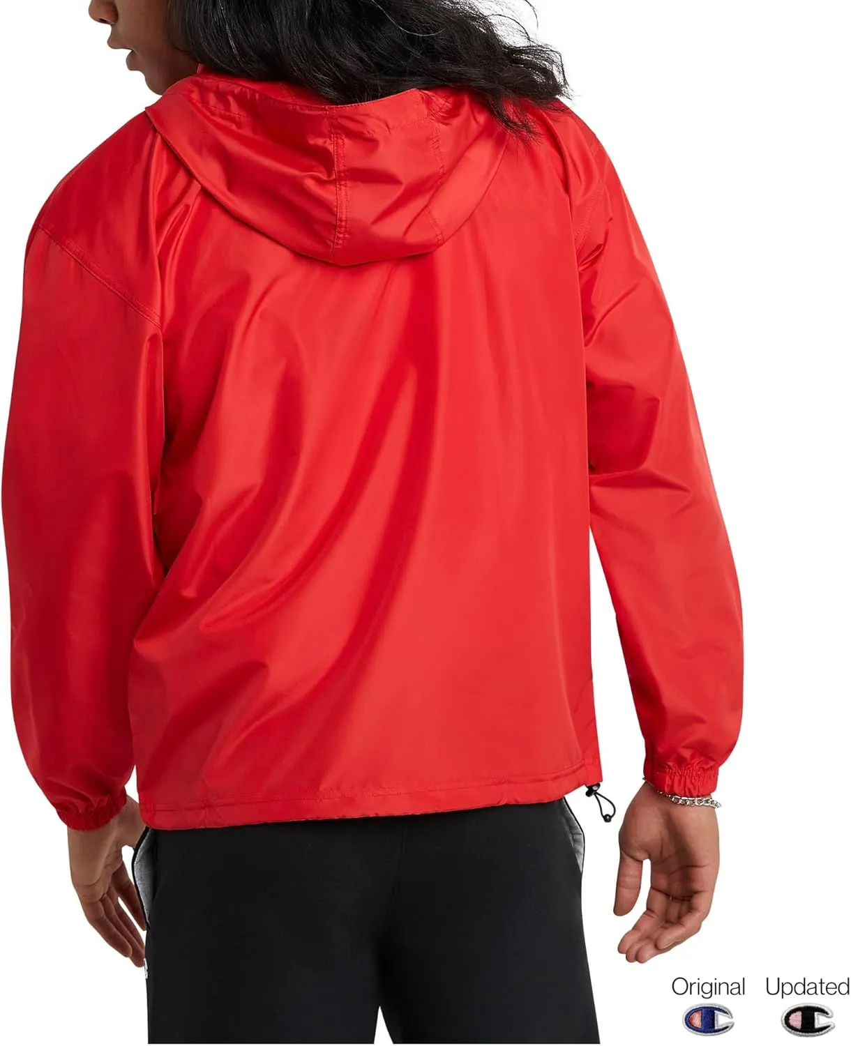 Champion Men's Jacket, Stadium Packable Wind and Water Resistant Jacket (Reg. Or Big & Tall)