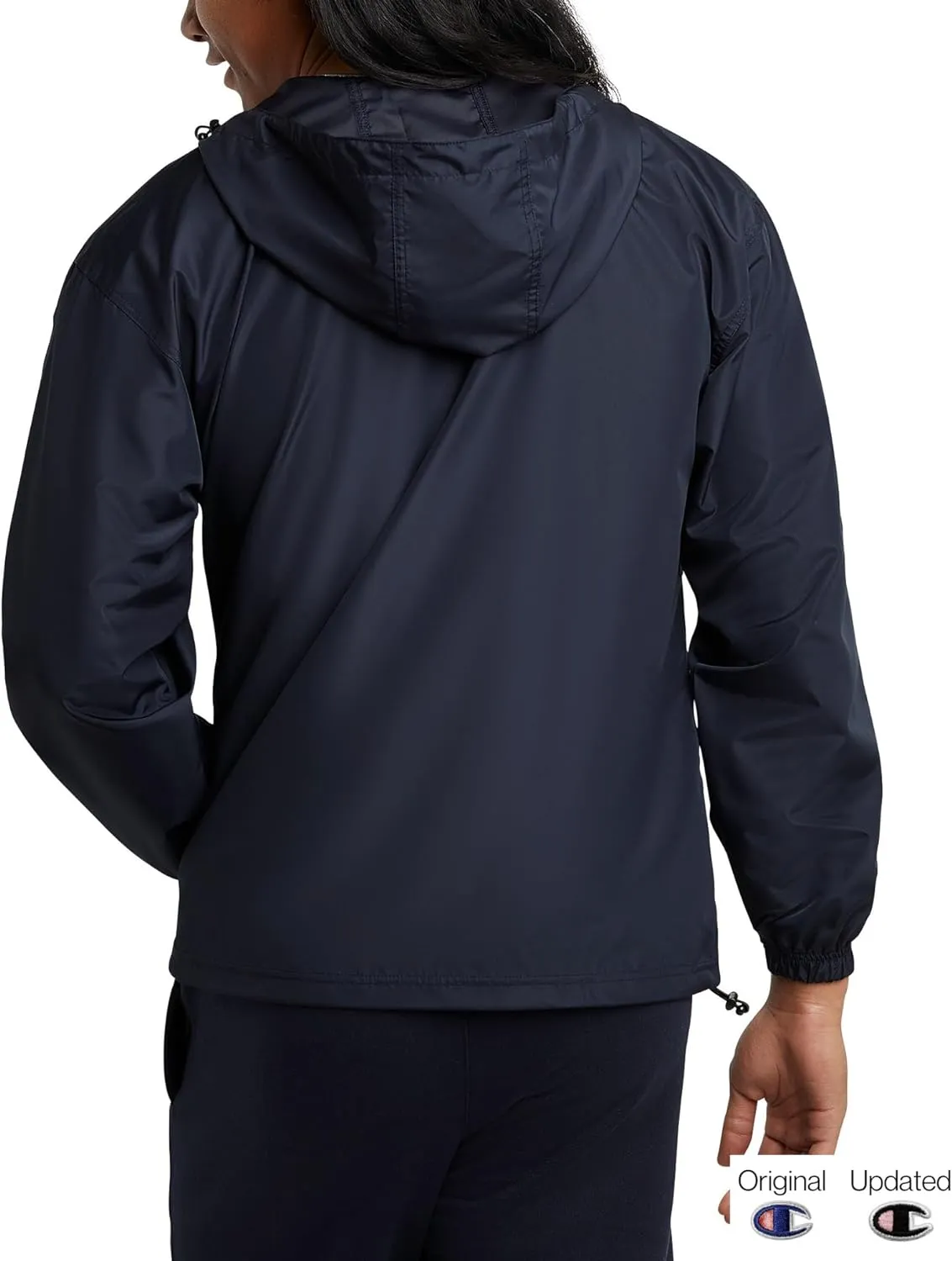 Champion Men's Jacket, Stadium Packable Wind and Water Resistant Jacket (Reg. Or Big & Tall)