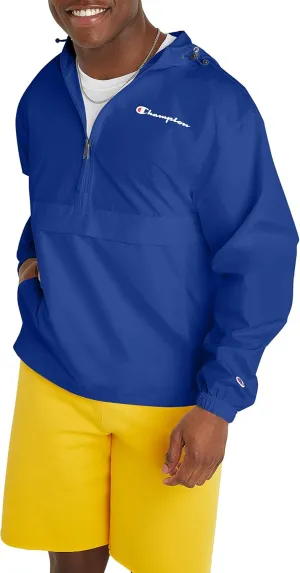 Champion Men's Jacket, Stadium Packable Wind and Water Resistant Jacket (Reg. Or Big & Tall)