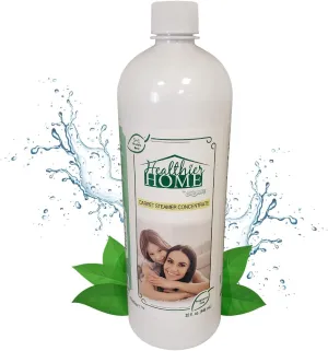 CHOMP! Professional Carpet Steamer Concentrate: 5X Stain Remover & Deodorizer Healthier Home Cleaner Protector Rugs Upholstery Cars Pet Odors 32 FL OZ.