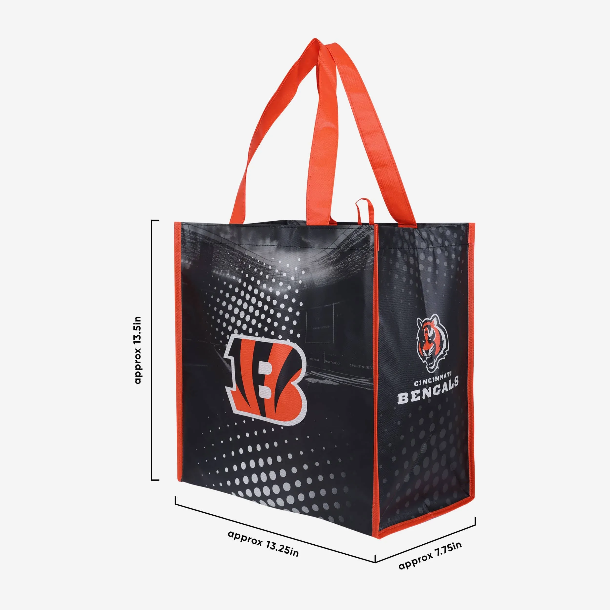 Cincinnati Bengals 4 Pack Reusable Shopping Bag