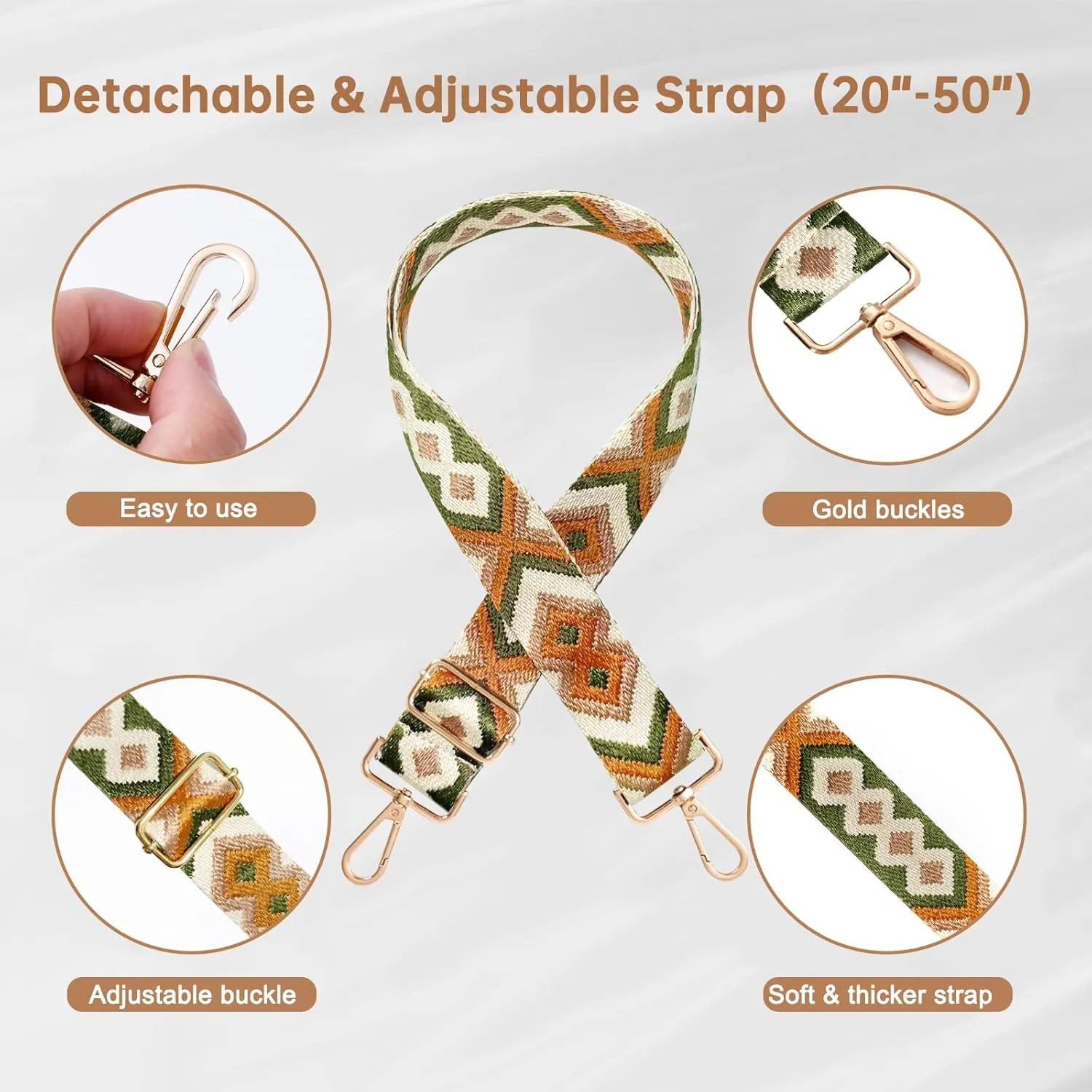 Clear Bag for Stadium Approved, Women Clear Purses Crossbody bags for Concerts Sports Events