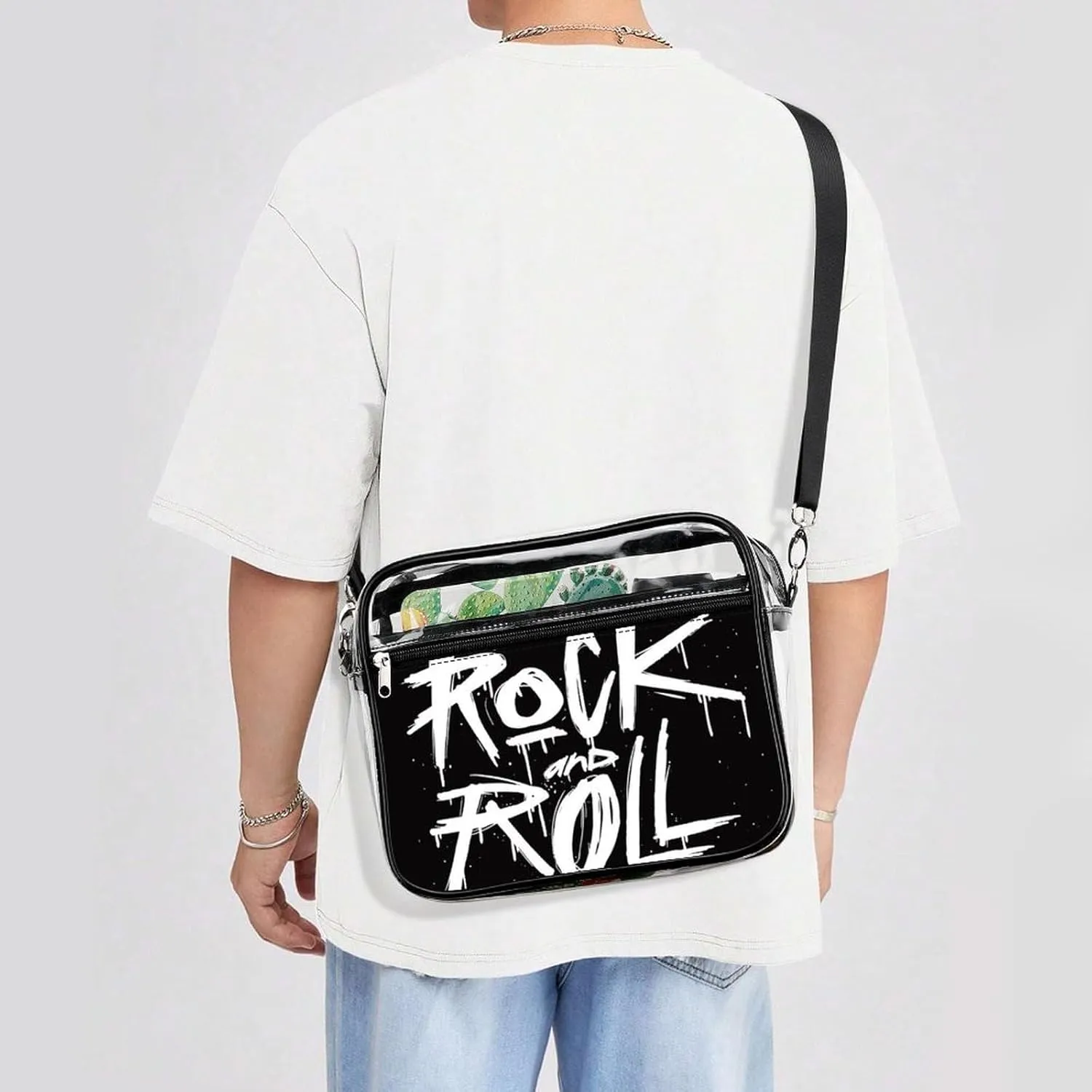 Clear Bag Stadium Approved, Women Clear Crossbody Purse Bag, Clear Stadium Bags for Sporting Events, Concerts