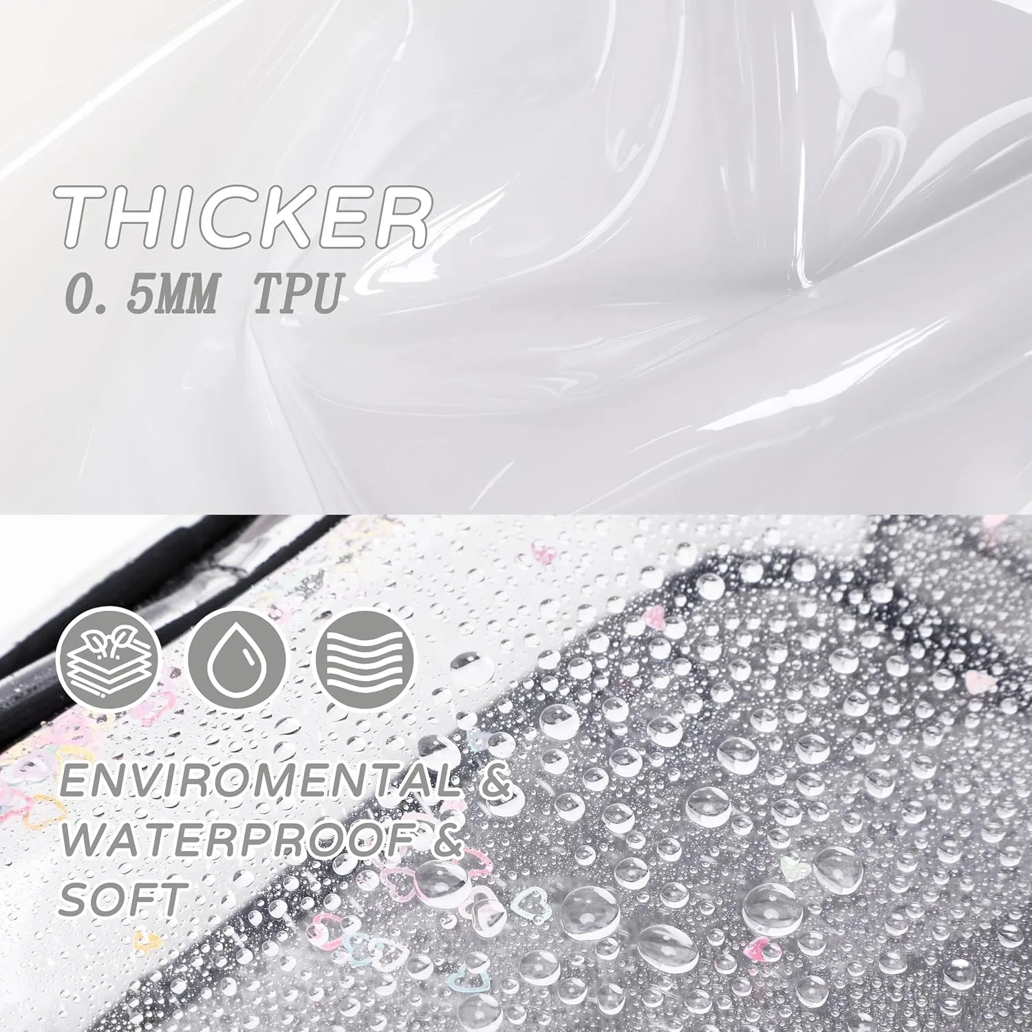 Clear Beach Bag Travel Tote Transparent Backpack for Women Girls Stadium Approved Crossbody Messenger Shoulder Handbag