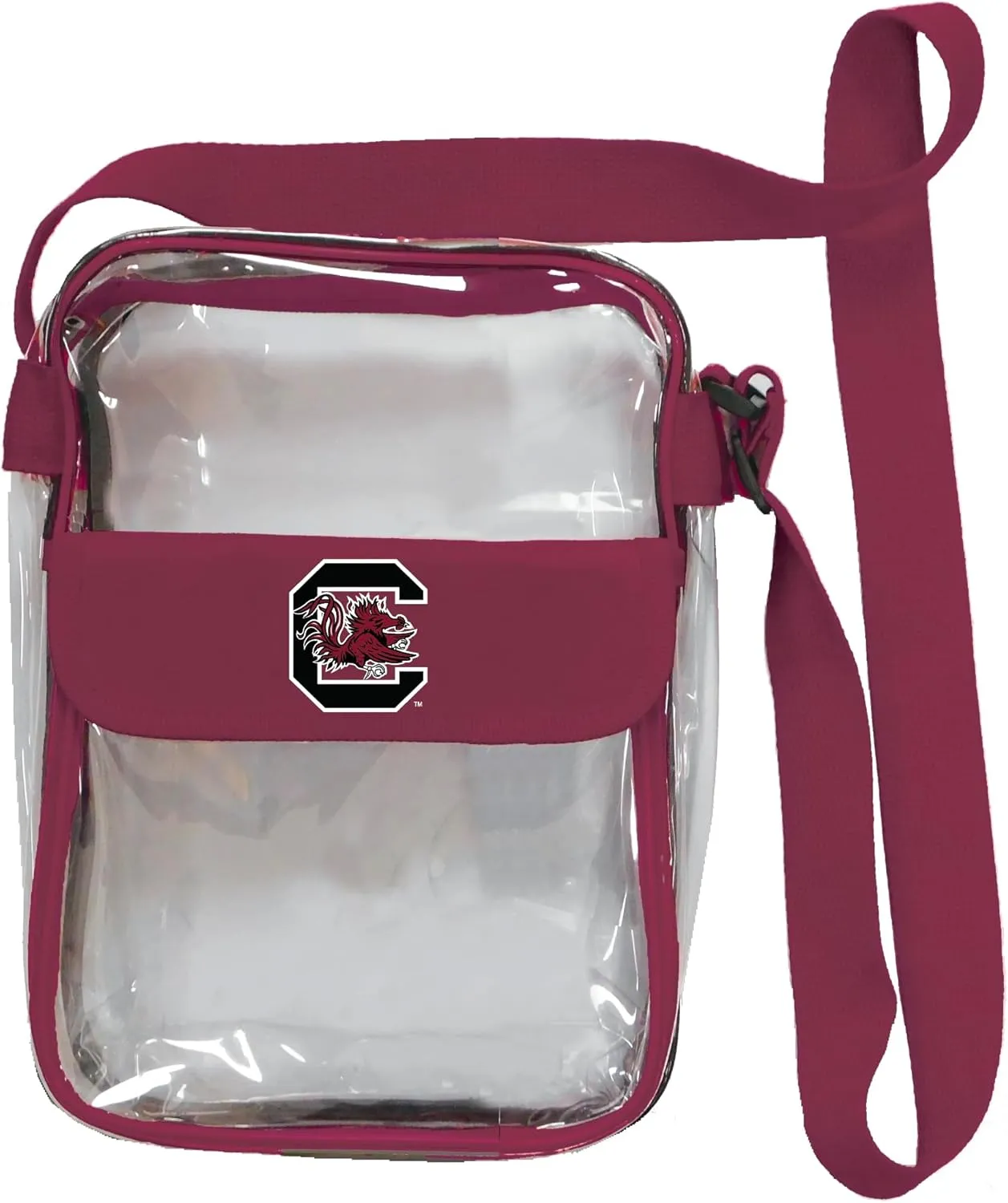 Clear Crossbody Bag (South Carolina Fighting Gamecocks)