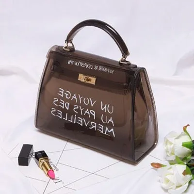 Clear Transparent PVC Shoulder Bags