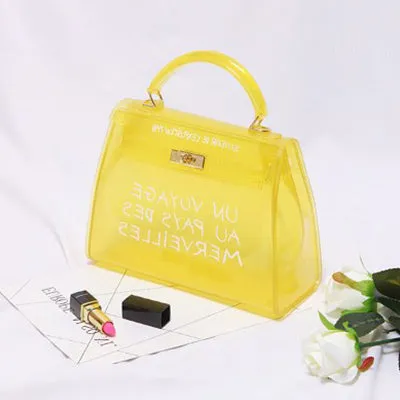 Clear Transparent PVC Shoulder Bags