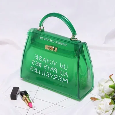 Clear Transparent PVC Shoulder Bags