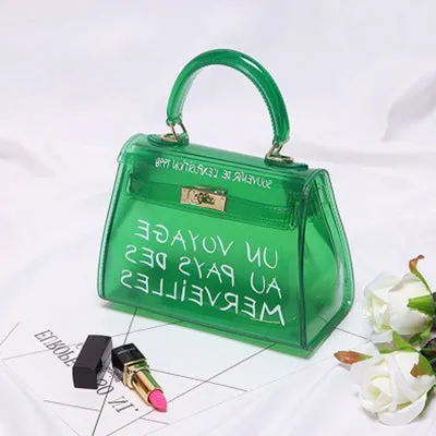 Clear Transparent PVC Shoulder Bags