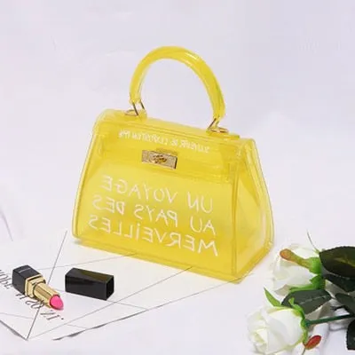 Clear Transparent PVC Shoulder Bags