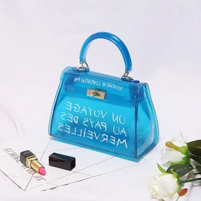 Clear Transparent PVC Shoulder Bags