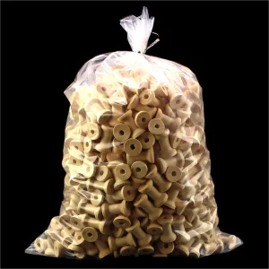 CleverDelights 12" x 18" Clear Poly Bags - 1 mil - 1000 Pack - Flat Plastic Bags 12x18