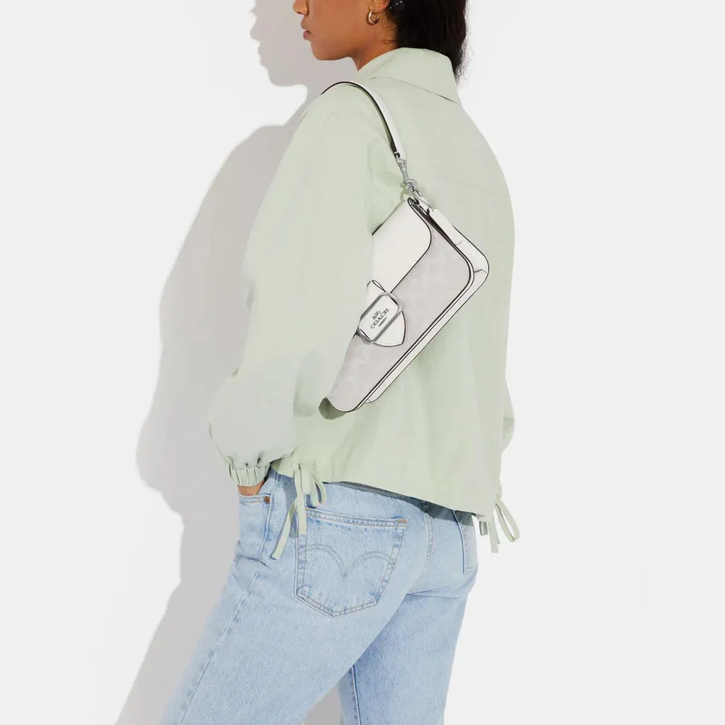 Coach Morgan Shoulder Bag In Signature Canvas
