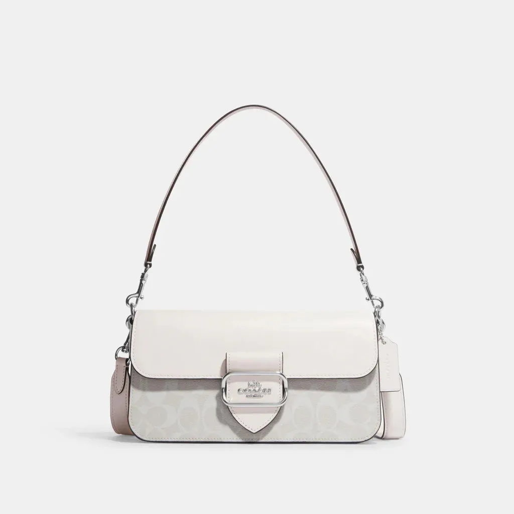Coach Morgan Shoulder Bag In Signature Canvas